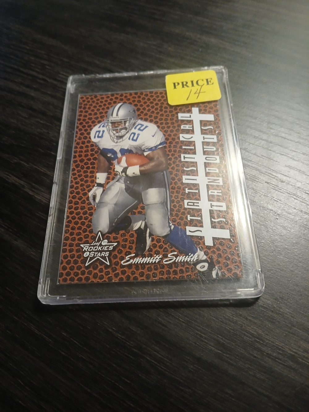 Emmitt Smith Rookies & Stars Gridiron Tradition Football Card